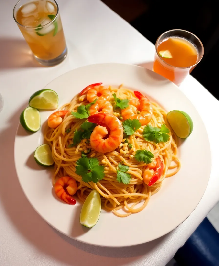 The Ultimate Shrimp Pad Thai Recipe That'll Blow Your Taste Buds Away! - Perfecting Your Pad Thai Presentation