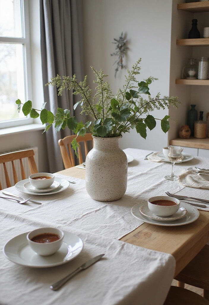 21 Scandi Kitchen Ideas That'll Transform Your Space into a Cozy Haven! - 18. Elegant Table Settings